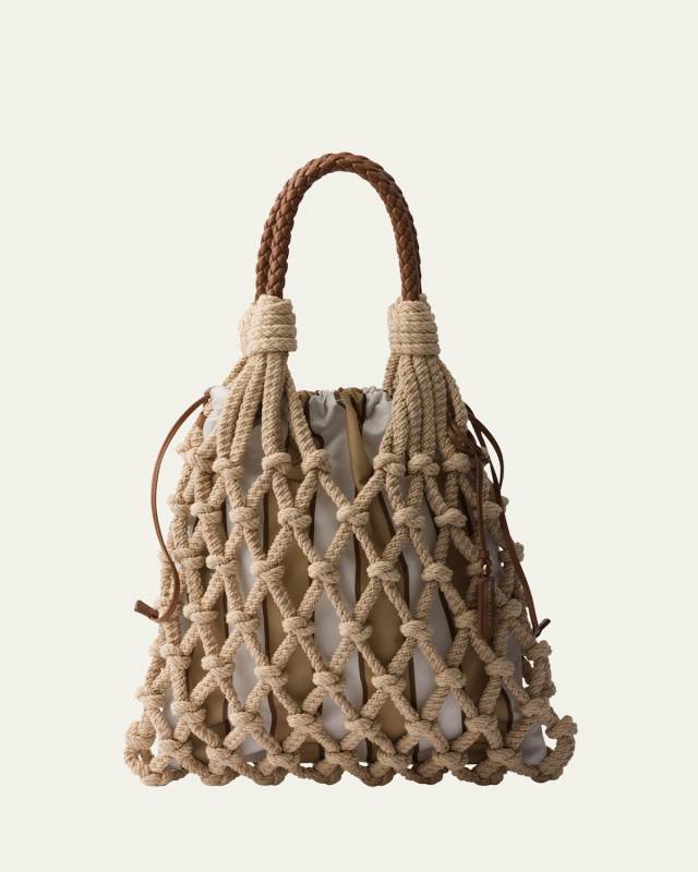 Rete Macrame Shoulder Bag